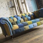 blue-yellow-patchwork-chesterfield-sofa
